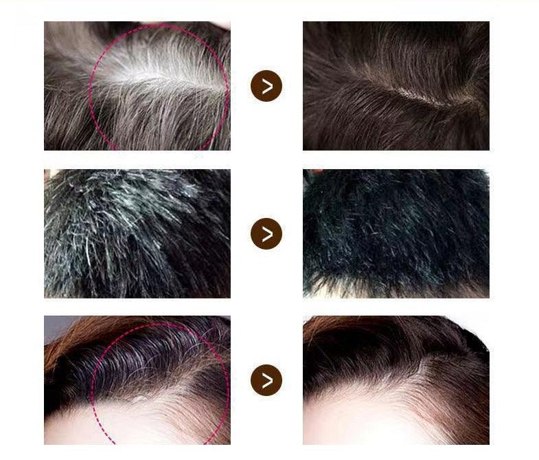 Corretora Raiz HairBlend: Batom de pintura temporária para cabelo, cobertura temporária para raízes de cabelo branco. BRILHO E ENCANTO